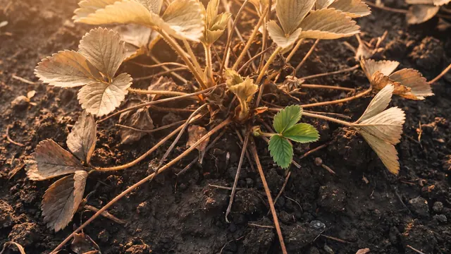 Content Marketing Services – Building The Cluster: Hub-And-Spoke Architecture – Caleb Schallert Content marketing services — an overhead view of a strawberry plant with runners rooting around it — Caleb Schallert.