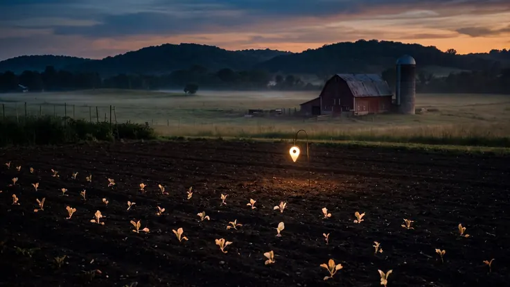 SEO Company Wisconsin – Digital Marketing Agency Wisconsin – Caleb Schallert SEO company Wisconsin — a dairy pasture and red barn silo under rolling kettle-moraine hills, near Wisconsin — Caleb Schallert.