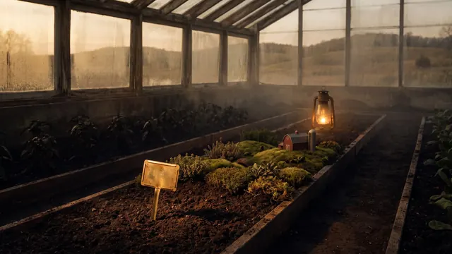 SEO Company Wisconsin – What I Would Do First For A Wisconsin Business – Caleb Schallert SEO company Wisconsin — one garden row tagged and lit, its soil like Wisconsin's own dairy pasture under kettle-moraine hills — Caleb Schallert.