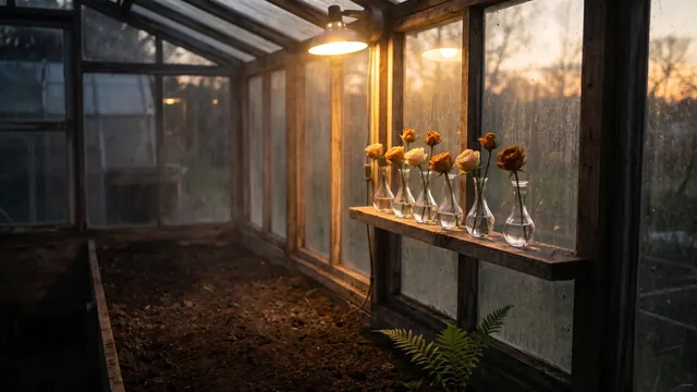 Social Media Video Production – What's Included – Caleb Schallert Social media video production — a vertical row of bud vases each caught at the moment of opening — Caleb Schallert.