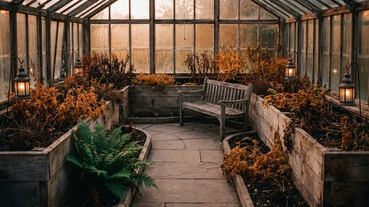 Ui Ux Design Services – Ux Design – Caleb Schallert UI UX design services — a greenhouse path laid out for people, beds at hand height, a bench at the turn and a lantern at each corner — Caleb Schallert.